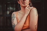 The Girl With The Binary Tattoos