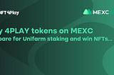 Buy 4PLAY on MEXC and Win NFTs