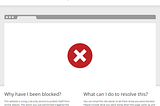 Picture of Cloudflare firewall blocking a webpage.