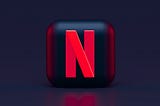 A picture of a button with the Netflix “N”