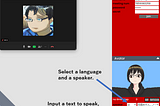 Talking avatar with Zoom Meeting SDK