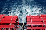 Steamboat paddles in the water