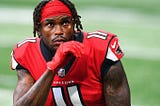 Star wide receiver Julio Jones signs with Pirates to partner with former rival Brady