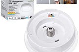 as-is-commercial-electric-spin-light-7-white-led-flush-mount-ceiling-light-1