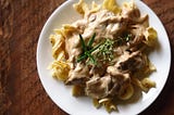 Slow Cooker Beef Stroganoff