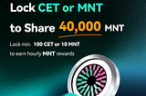 CoinEx concluye el evento de minería “Bloquea CET o MNT para compartir 40.000 MNT”