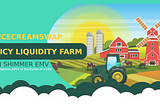 ICECREAMSWAP JUICY LIQUIDITY FARM ON SHIMMER EMV (Earn Passively)