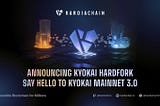 Celebrating 5 years of KardiaChain with the Kyokai Hardfork