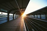 Riding the Train To New York