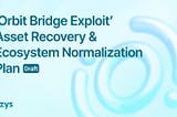 ‘Orbit Bridge Exploit’ Asset Recovery and Ecosystem Normalization Plan (Draft)