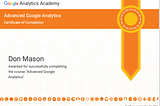 A deep dive into Google Analytics