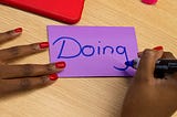 Just Doing