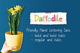 Daffodile Font