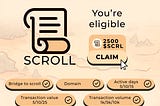 🎁 Scroll Airdrop: Claim Your Free $SCRL Tokens Now with This Easy Guide