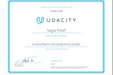 Udacity Google Android Basics Nanodegree Scholarship Experience