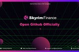 Skyrim Finance Github Contracts and App Repos Release