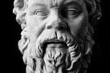 statue of Socrates — father of personal development