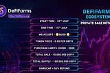 More than 1000 investors registered to participate in DeFiFarms’ private sale