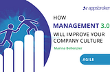 How Management 3.0 will improve your company culture