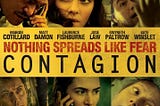 Contagion movie poster, a world after coronavirus