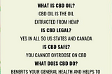 CBD Benefits (Updated)