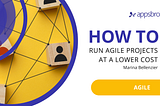 How to run agile projects al a lower cost