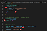Terraform Azure: SQL Server VM — Data