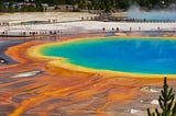 Hydrothermal feature in Yellowstone National Park