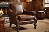 Leather-Rustic-Lodge-Accent-Chairs-1