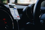 Foster, Samuel. “GPS Program Displayed on a Phone inside a Car.” Unsplash, unsplash.com/photos/cQWXGcHwVrg.