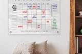 Acrylic Dry Erase Board — A Stylish Way to Stay Organized