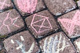 A Maroon Ceramic Pavement