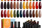 beetles-20-pcs-gel-nail-polish-kit-cozy-campfire-fall-winter-orange-yellow-green-gel-nail-polish-set-1