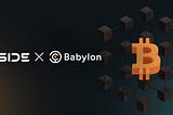 Bringing Bitcoin Security to SIDE: Side Protocol Meets Babylon