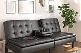mainstays-memory-foam-futon-with-cupholder-and-usb-black-faux-leather-1