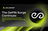 The DePIN Surge Continues: Acurast Launches on CoinList Following peaq’s Record-Breaking Sale