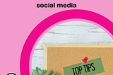 4 top tips for marketing a service-based business on social media