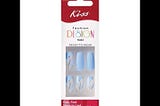 kiss-light-blue-printed-long-fashion-design-artificial-nails-24-ct-1