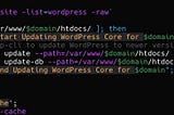 使用Webinoly + WP-CLI批量升級WordPress Core