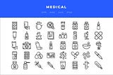 Medical Icons Cover Image 1