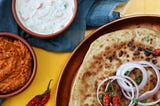 Homemade Aloo Paratha Recipe for breakfastE.g.