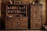 Brown-Rustic-Lodge-Cabinets-Chests-1
