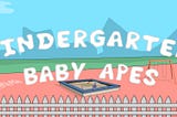 Kindergarten BabyApes Scribble Book