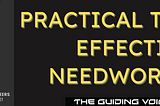 How to effectively needwork?