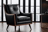 Black-Leather-Accent-Chair-1