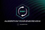 Algorithm Year-End Review
