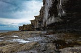 cliffs by the ocean