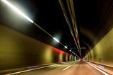 A tunnel.