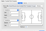 How to create Football Pitches/Goals as Backgrounds in Tableau