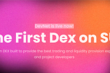 MovEX — The First DEX on SUI